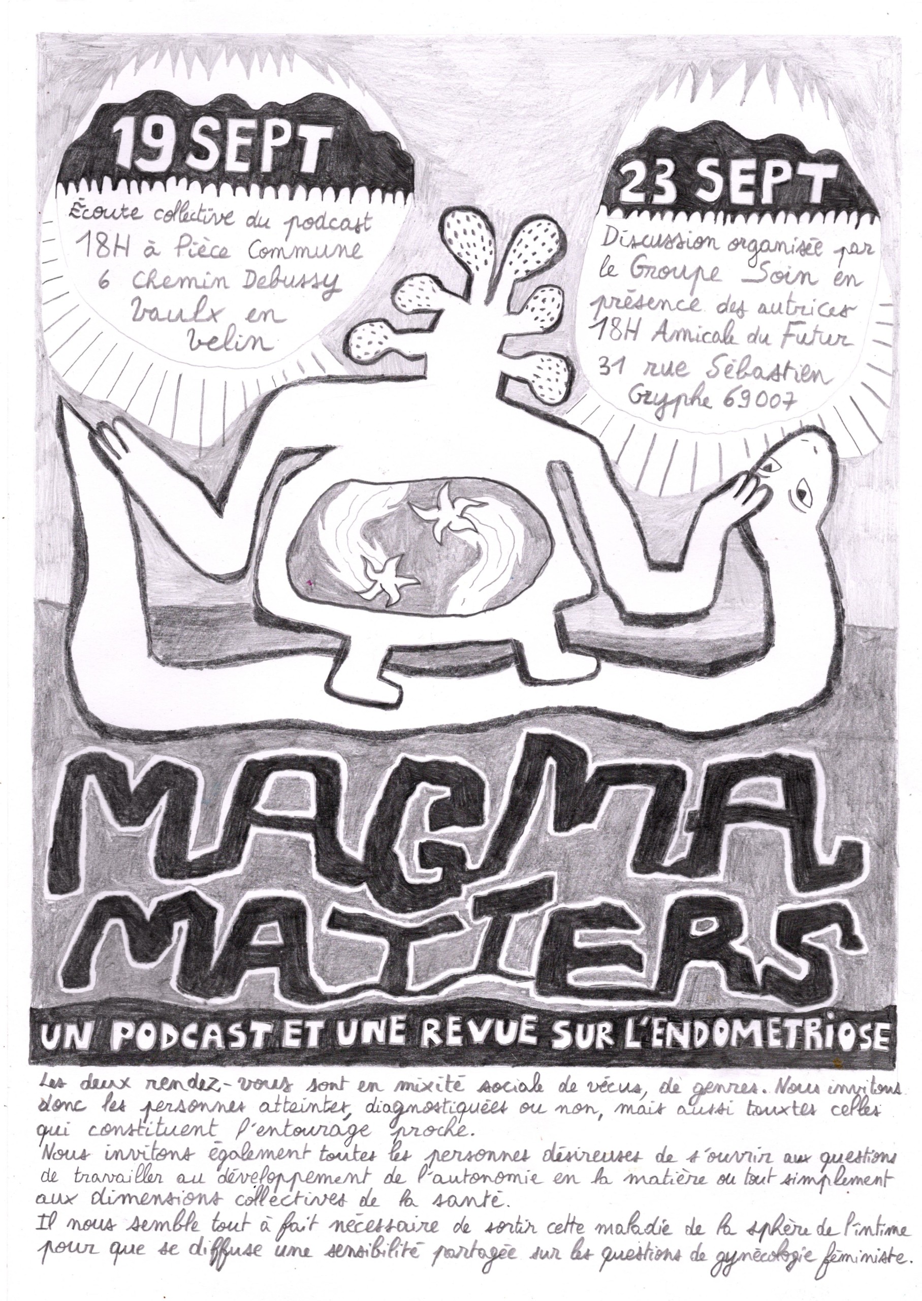 L'Amicale du Futur, 31 rue Sébastien Gryphe Lyon 7e ANNULATION 23/09 à 18H : MAGMA MATTERS