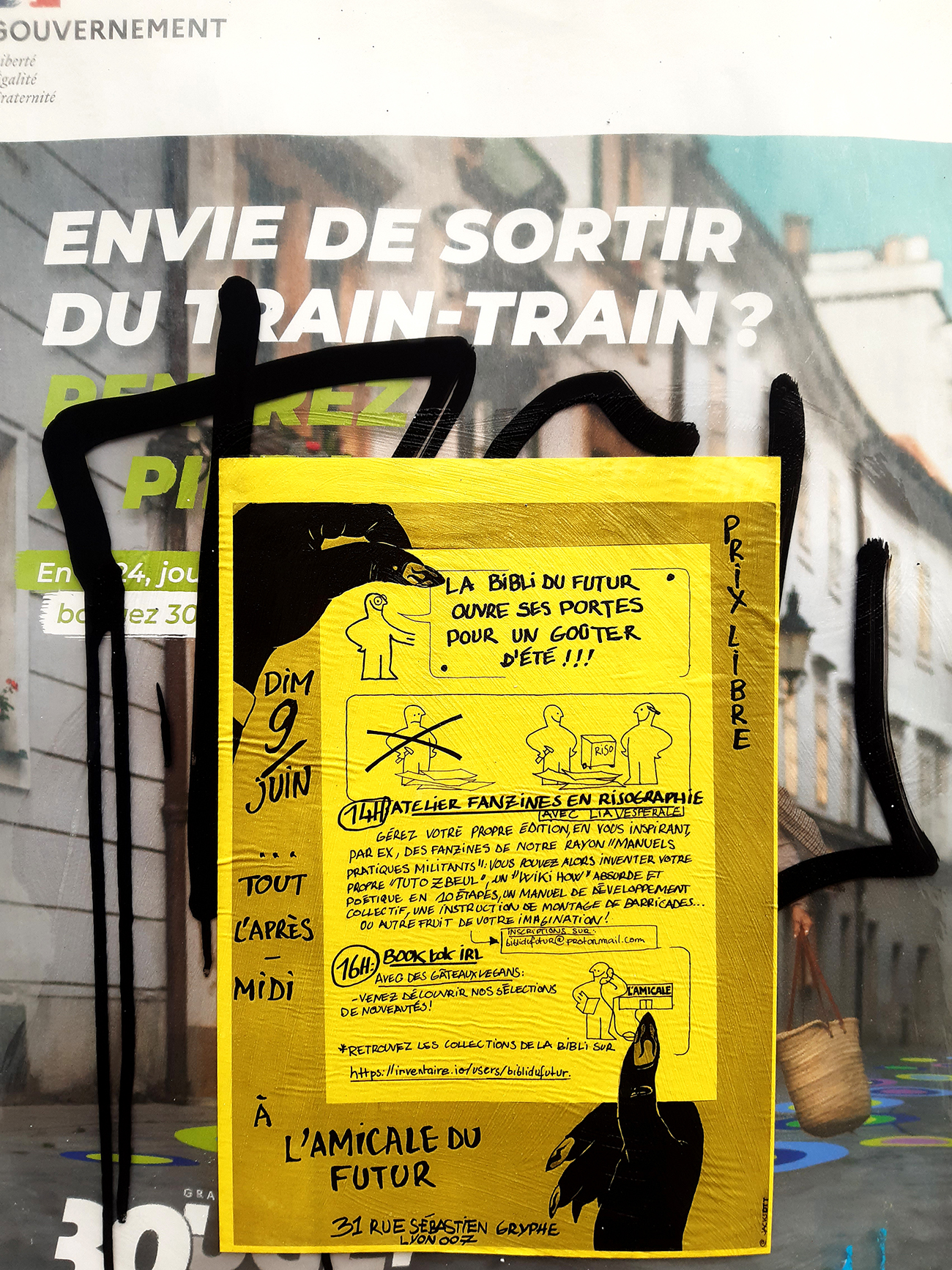 L'Amicale du Futur, 31 rue Sébastien Gryphe Lyon 7e DIM 09/06 14H FÊTE DE LA BIBLI DU FUTUR !